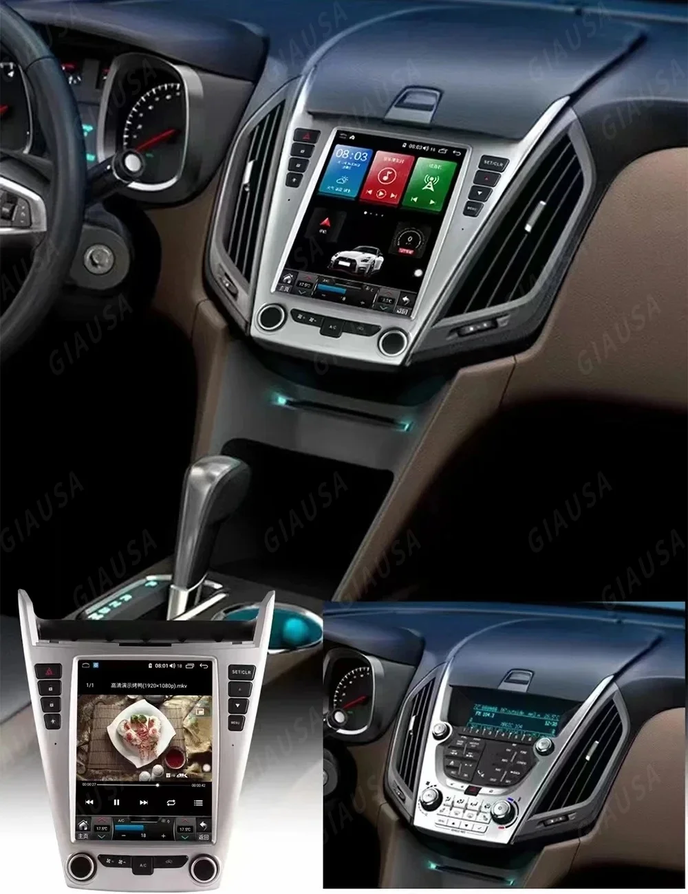 

Автомобильный радиоприемник Android 14, для GMC TERRAIN CHEVY EQUINOX 2010-2016, мультимедийный плеер, GPS-навигация, беспроводной Carplay, автоматический головное устройство