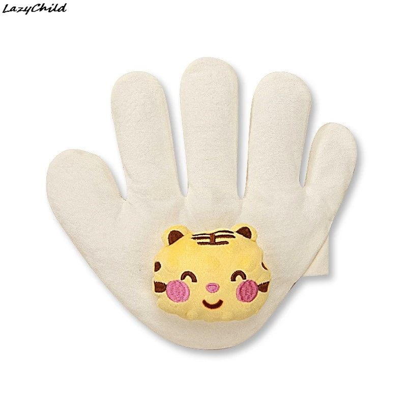 Handpuppen für Kinder Schock Reis beutel Baby Anti-Schock beruhigen große Palme Schlaf Artefakt Neugeborene Kissen Hand puppe Finger puppen