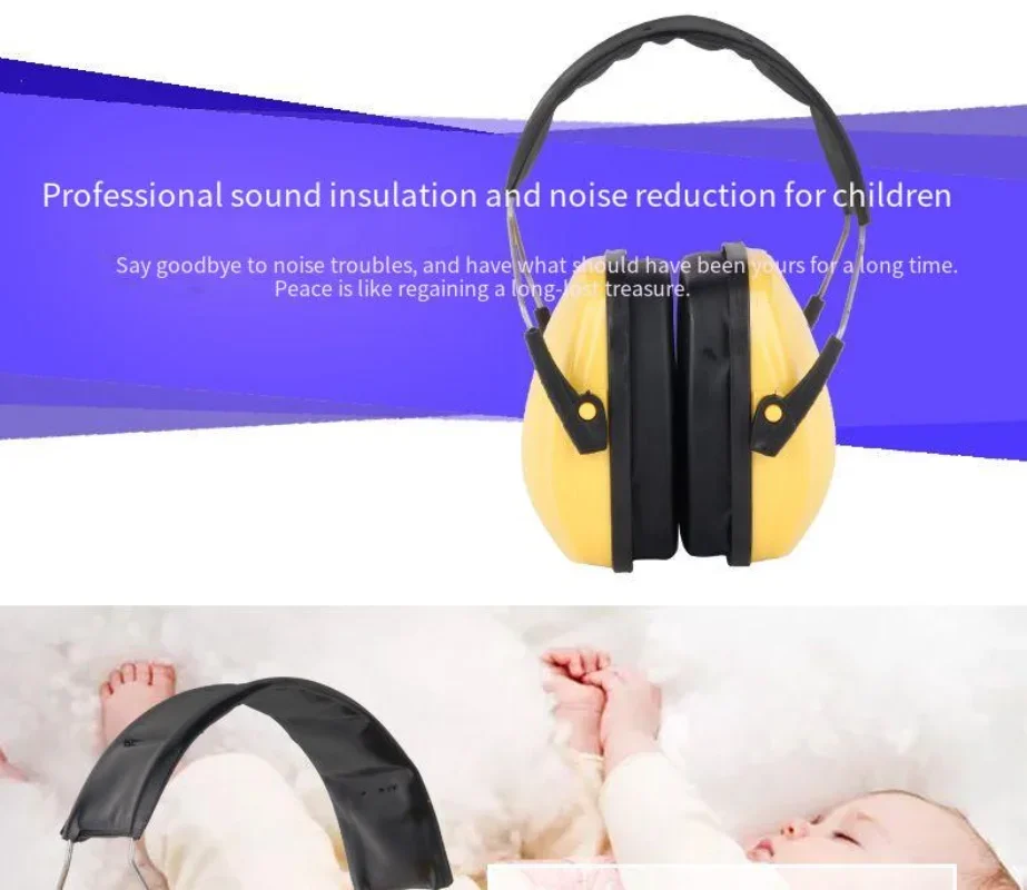 Labor Protection Protective Earmuffs Noise Reduction Safety Work Sleep Professional Hearing Protection Headphones Children