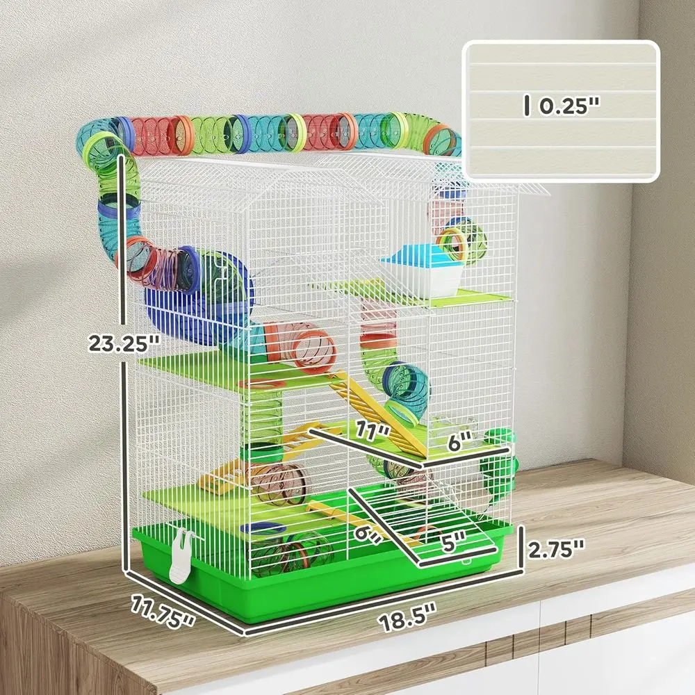 Hamster Habitat Cage