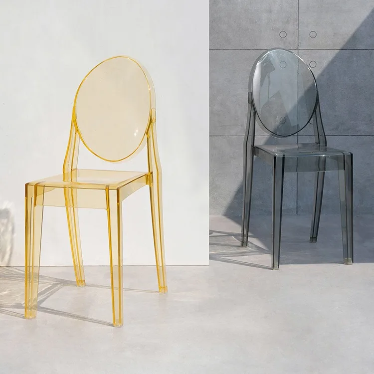 Acrylic Transparent Chair Dining Chair Home Crystal Stool Modern