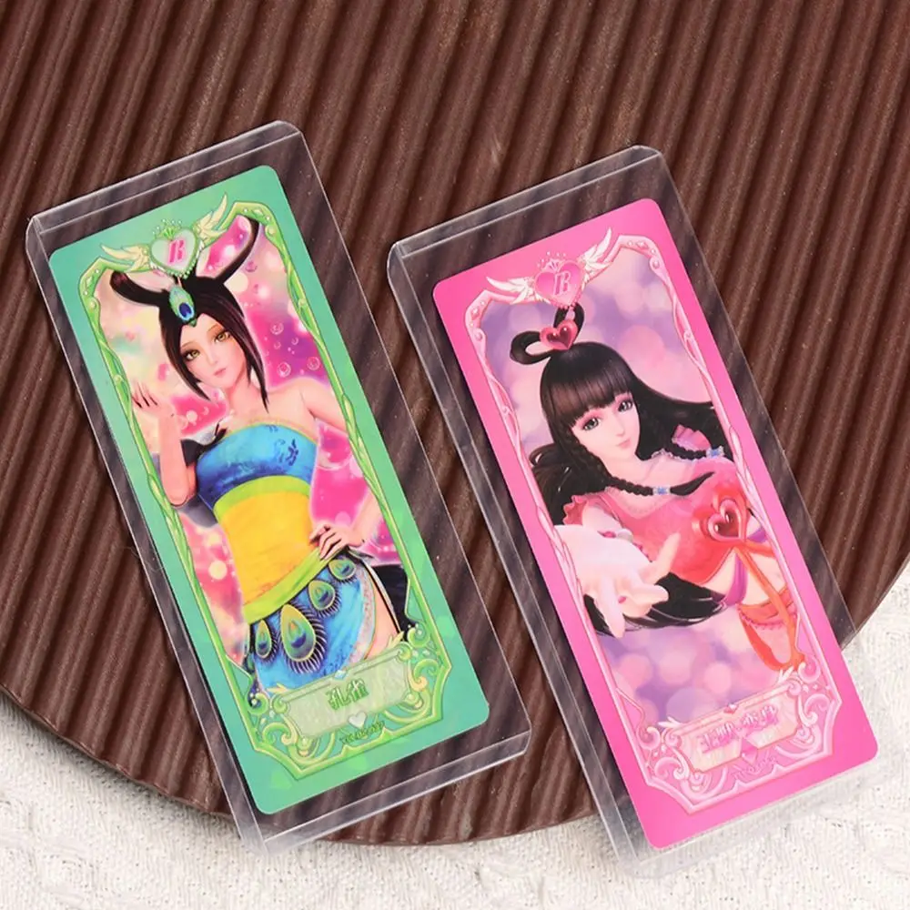 10pcs 35PT Idol Card Holder Transparent Waterproof Clear Photocard Holder Plastic with Protective Film Kpop Card Sleeve