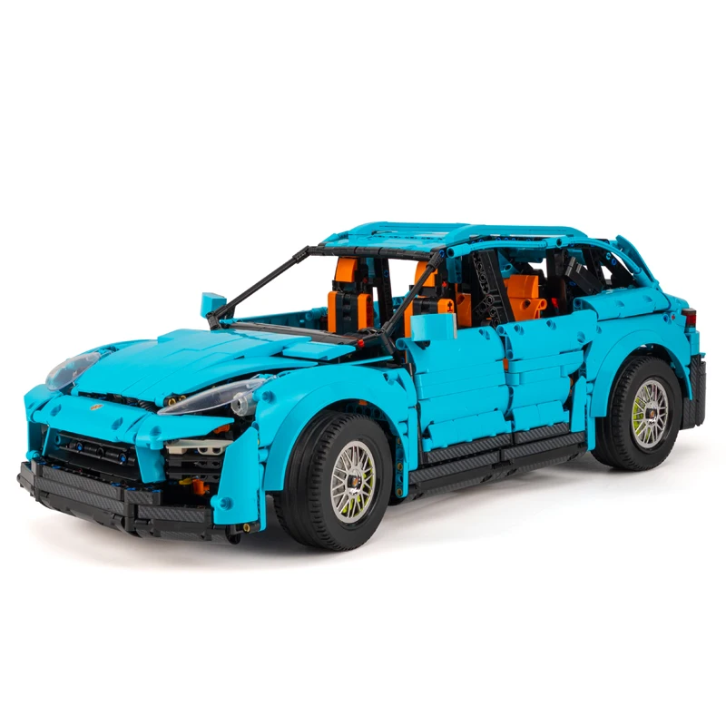 Blocs de construction de voiture SUV, échelle 1:8, Kit de modèle de ville, voiture de sport, briques, ornements, Collection de véhicules, jouets DIY, cadeaux créatifs, 3181 pièces