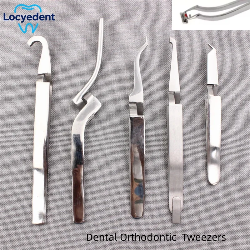 

Dental Orthodontic Posterior Buccal Tube Bonding Tweezer Brace Holder Ortho Bracket Placer Stainless steel Dental Tool