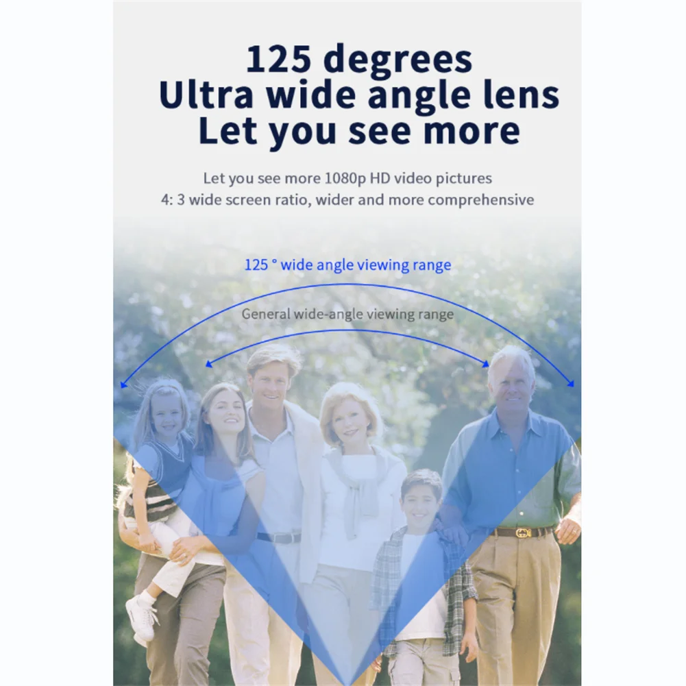 Беспроводной видеозвонок с HD-камерой, 2,4 ГГц, Wi-Fi, облачное хранилище, 2-сторонний домофон, Водонепроницаемый дверной звонок для умного дома