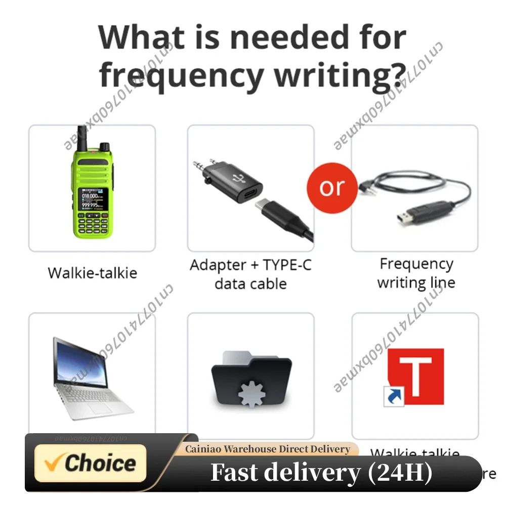 TPC11 TK To Type-C Intercom Programming Adapter TYPE-C Walkie Talkie Programming Plug Frequency Writer Connector Radio Accessory