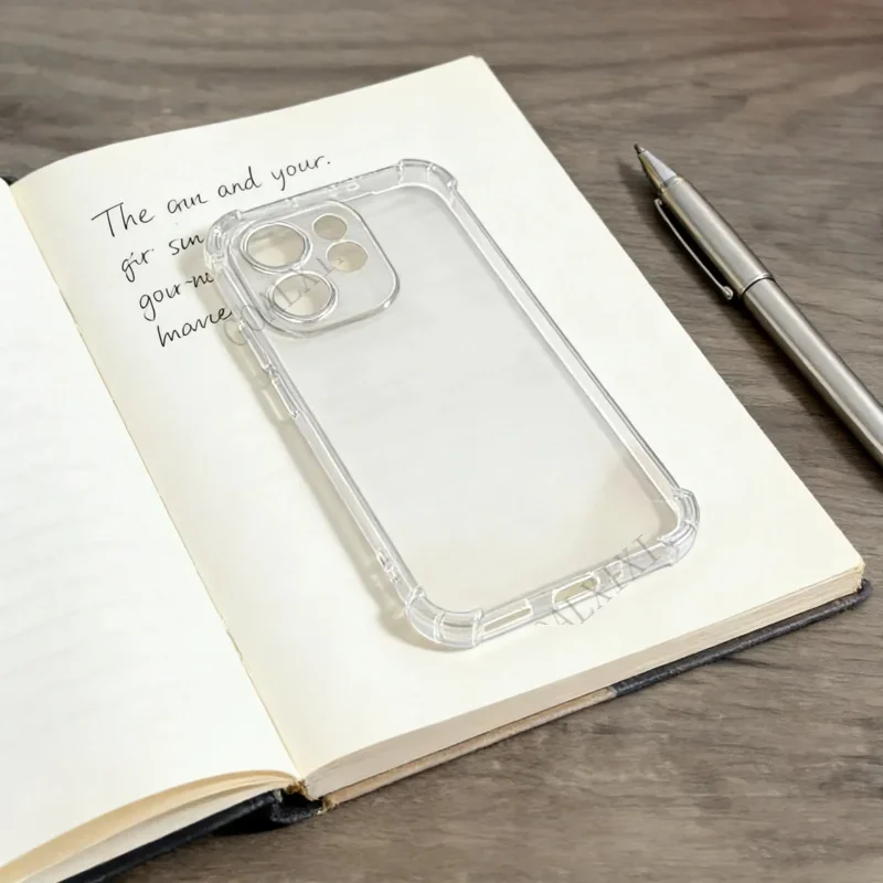 جراب شفاف من السيليكون الناعم TPU لهاتف OPPO Reno 15 14 13 pro 15pro 14pro 13pro غطاء هاتف شفاف لهاتف OPO reno15 جراب شفاف