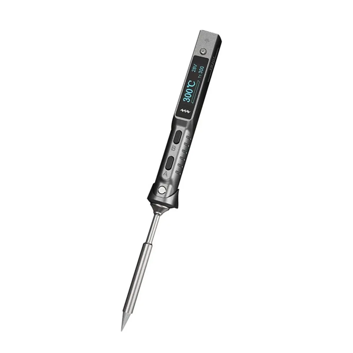 ABZT  TS101 Electric Soldering Iron Adjustable Temperature USB Portable Digital Welding Station 65W Mini TS100 Upgraded