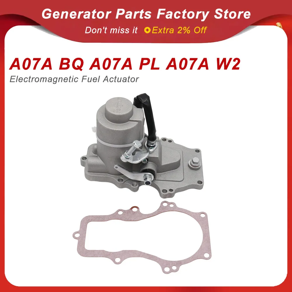 A07A‑BQ A07A‑PL A07A‑W2 Electromagnetic Fuel Actuator 24V Fortrust Speed Governor For Diesel Generator Match C2002 Controller