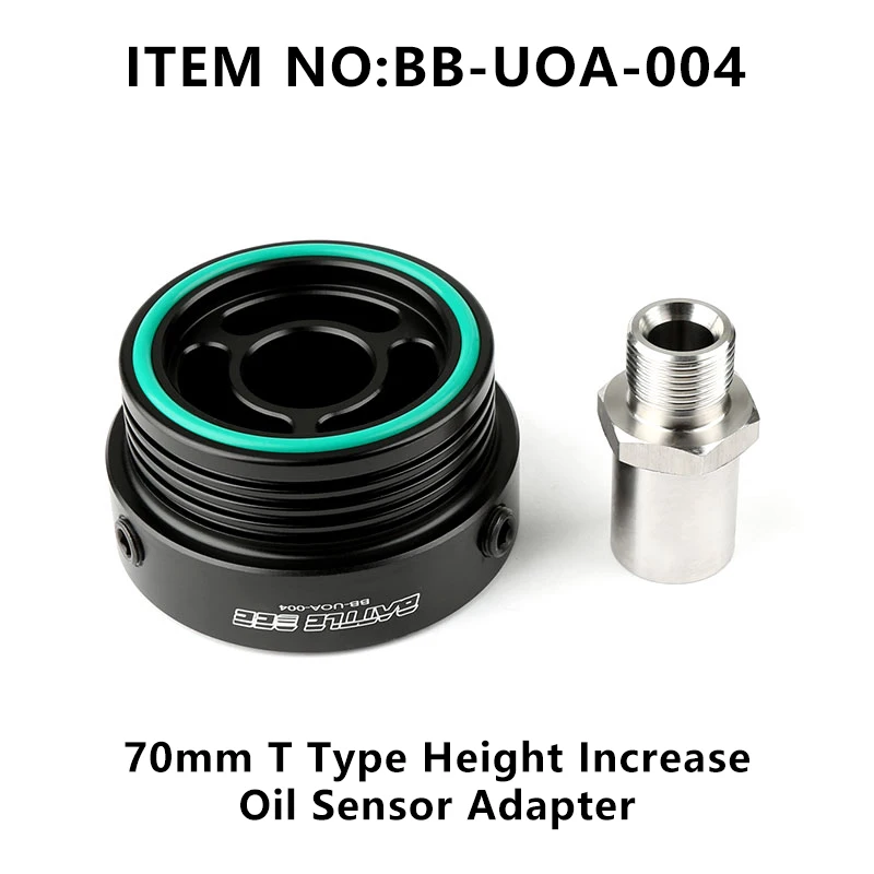 BATTLEBEE Car Modification Performance Universal Oil Temperature Pressure Gauge Sensor Heighten Adapter BB-UOA-004