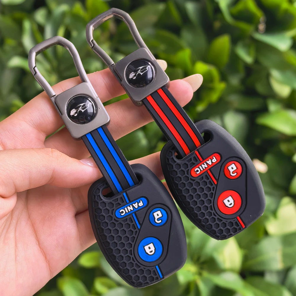 Key Holder Cap For Honda Accord FRV Jazz SRV CRV Civic 8 Acura 2008 Gr8 150R Insight Ridgeline Key Case Accessories Keychain