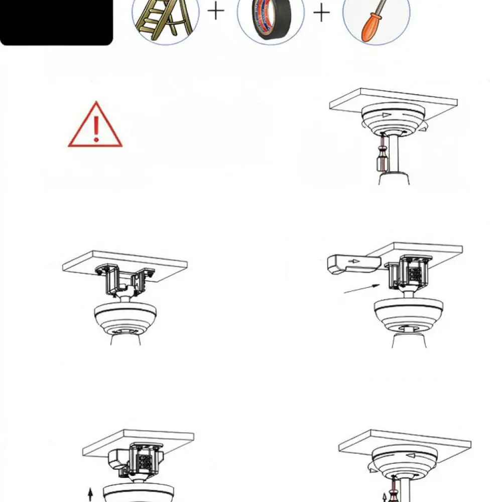 Smart Ceiling Fan Remote Receiver 35W 24V DC Frequency Converter Wireless Control Kit For Household Fan Lighting Part