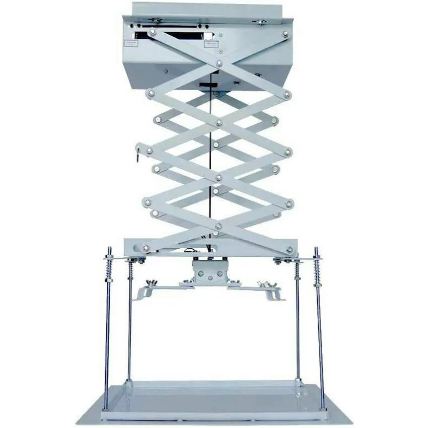 

Электрический скрытый кронштейн для проектора с моторизованным подъемом, потолочное крепление-подъемник с пультом ДУ, диапазон 39 дюймов