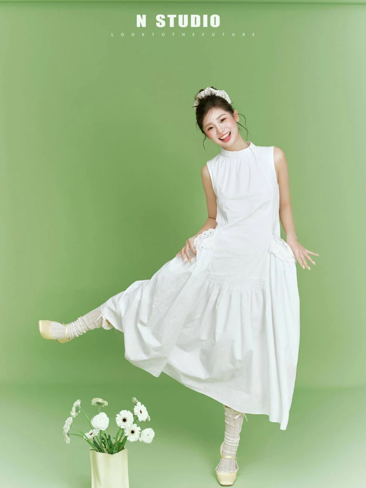 

2026 New Oxygen Feeling Style Photography Clothes for Girls Birthday Early Spring Korean Magazine Style Photo Shoot