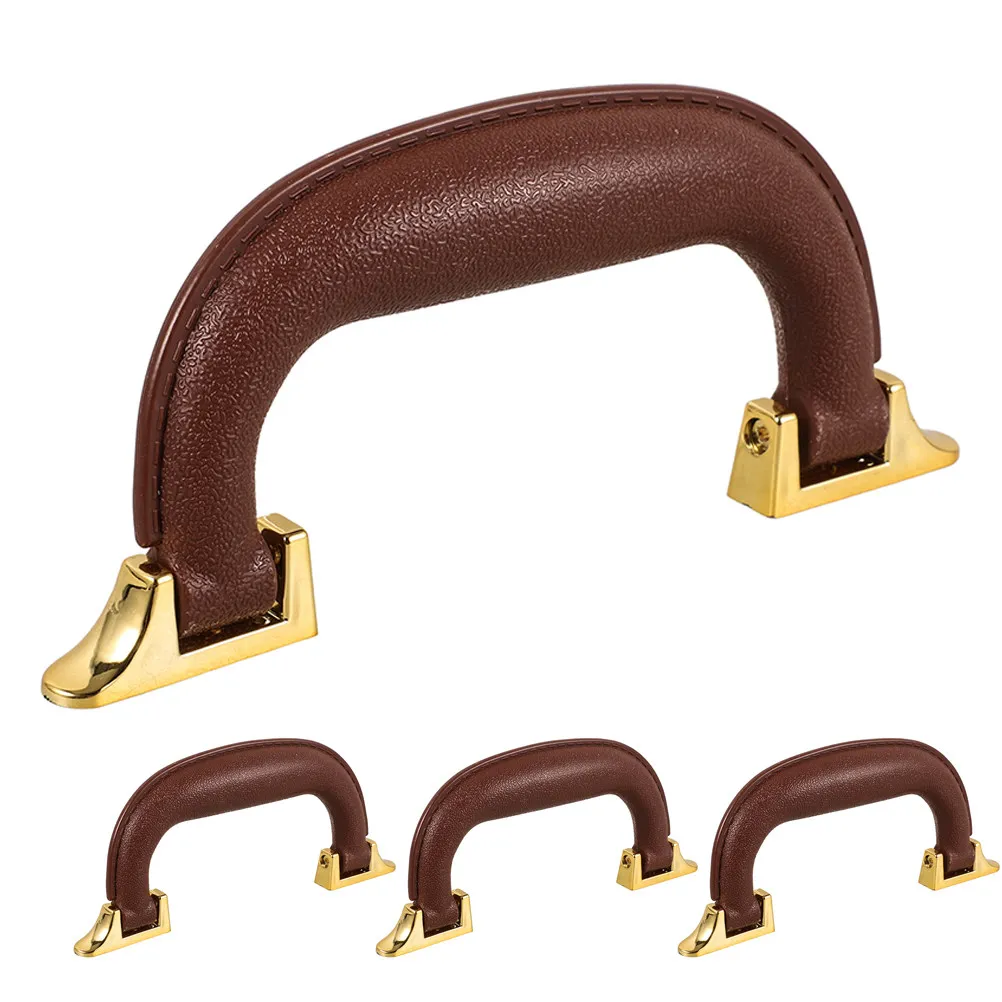 

Комплект из 4 пластиковых ручек-заглушек для ремонта чемоданов, багажных сумок, ящиков для инструментов, тележек и коробок