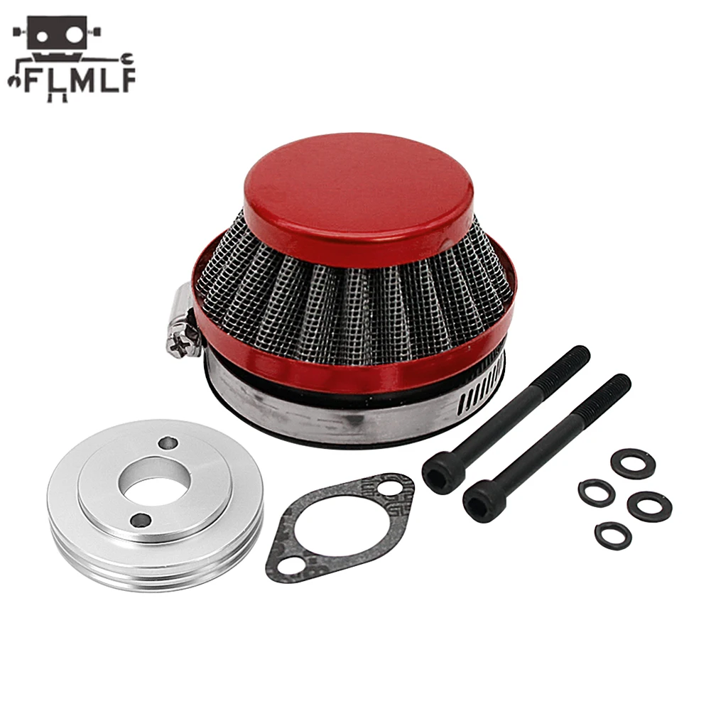 FLMLF Rc Car Upgrade Accessories Air Filter Set of 23~71CC Engine for 1/5 Hpi Rofun Km Rovan Baja LT DBXL FG GoPed Redcat Parts