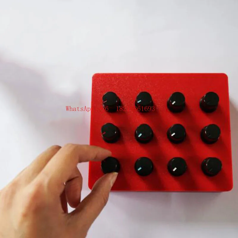 Limited Offer 12 Knob 360° Rotary Encoder MIDI Controller With 12 Custom CC Map Buttons For DAW VST Mixer - DJ Music Producti
