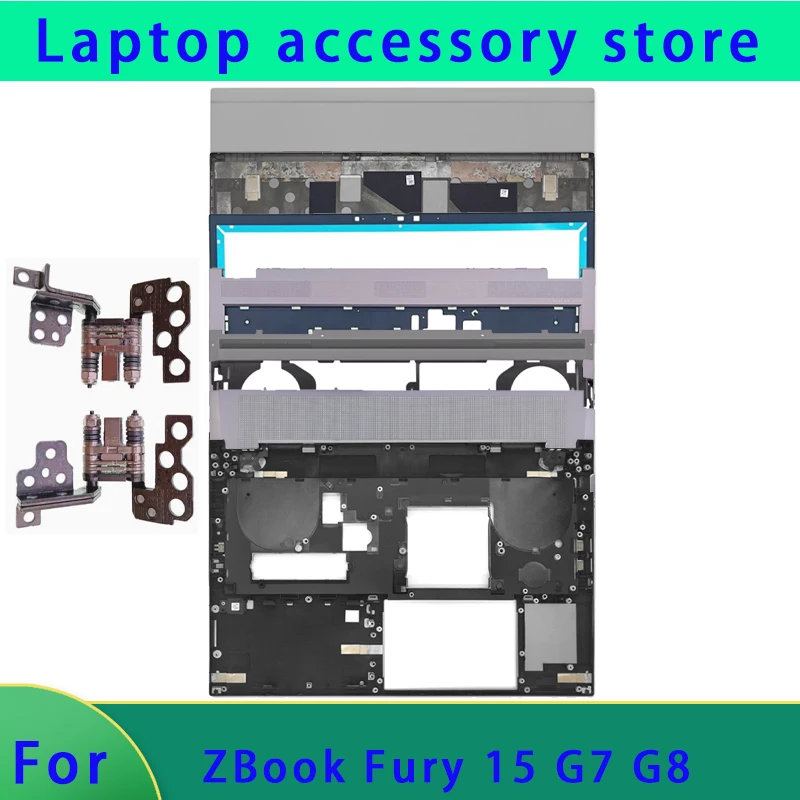 

Suitable for ZBook fury 15 G7 G8 series laptops LCD screen top cover front panel palm rest hinge bottom cover ABCD keyboard