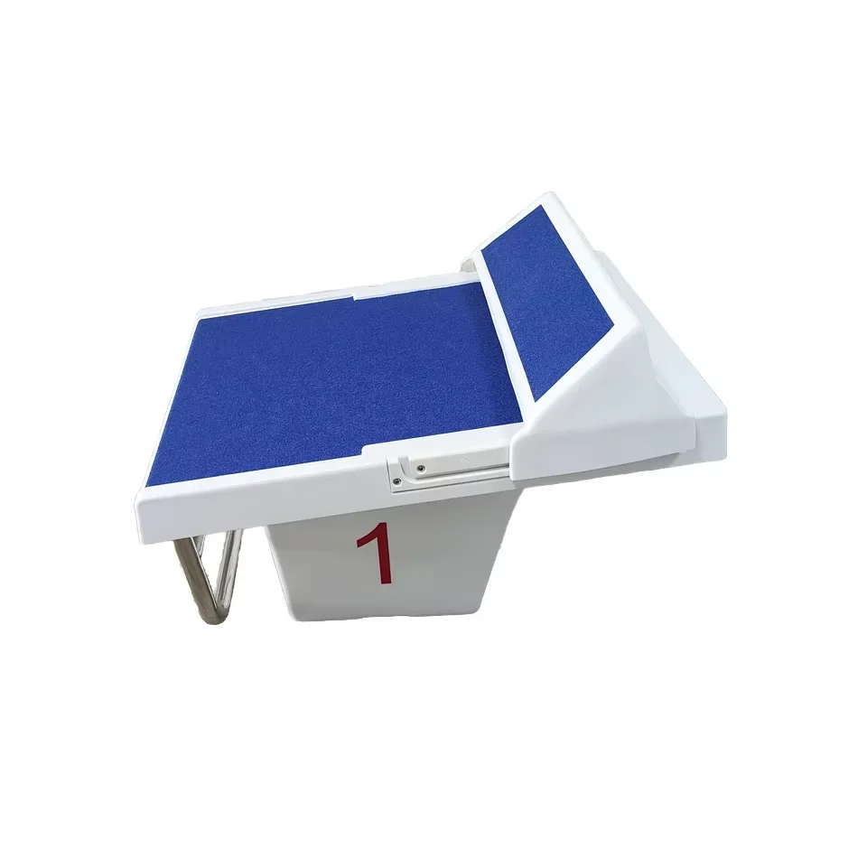 Factory Supplied Anti-Slip Portable Pool Starting Platform Standard Diving Board Swimming Block Basic Swimming Pool Accessories