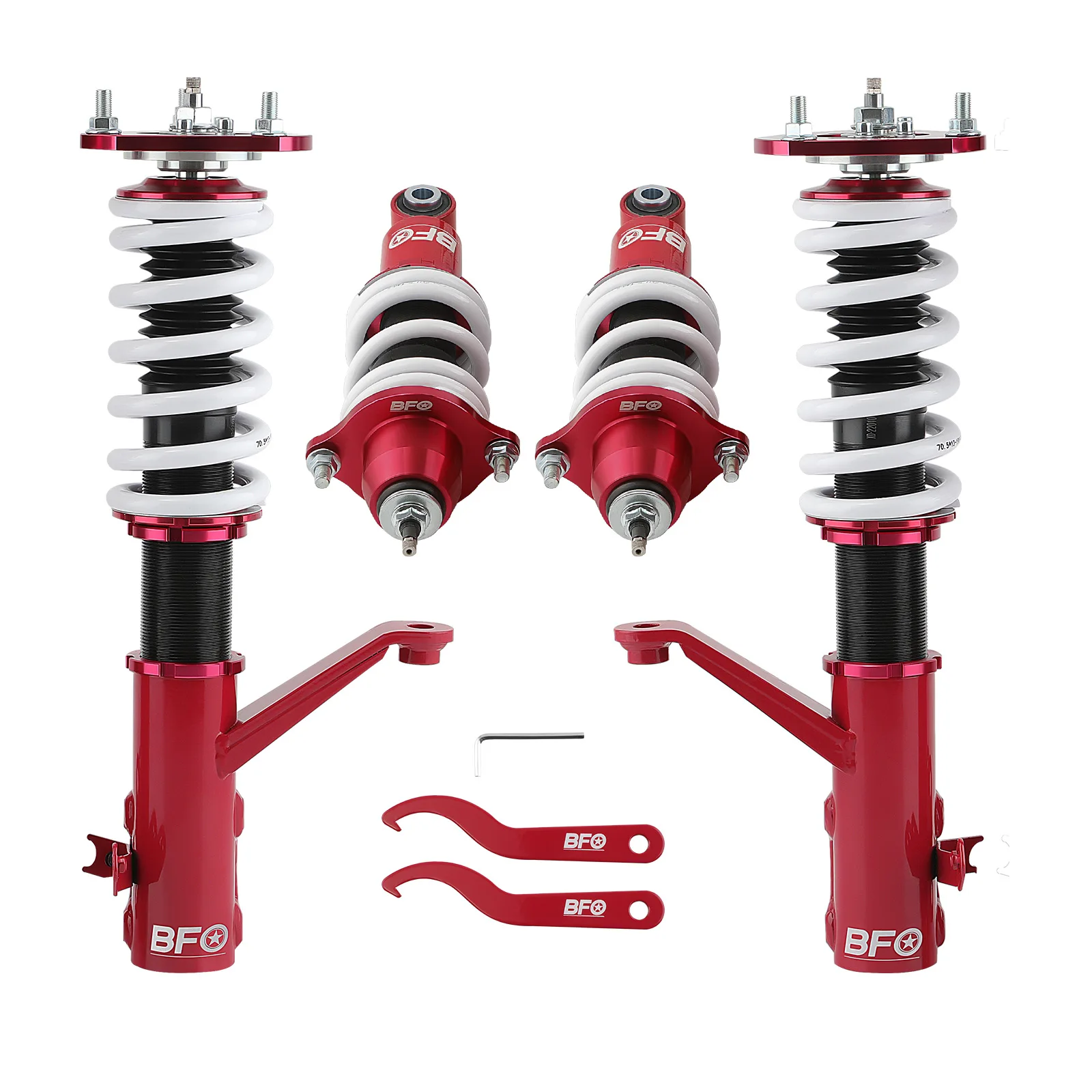 

BFO 24-позиционный демпфер, регулируемые койловеры, опускающий комплект для Honda Element 2003-2011