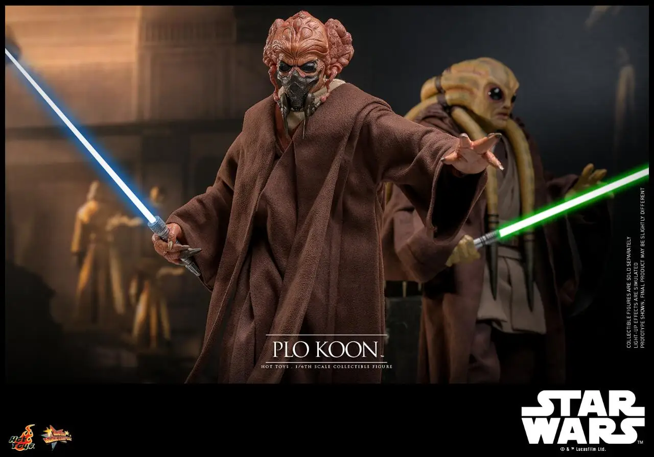

In Stock Hot Toys 1/6 Plo Koon MMS785 Action Figure Star Wars Episode III Revenge of the Sith Collectible Model Toy Gift