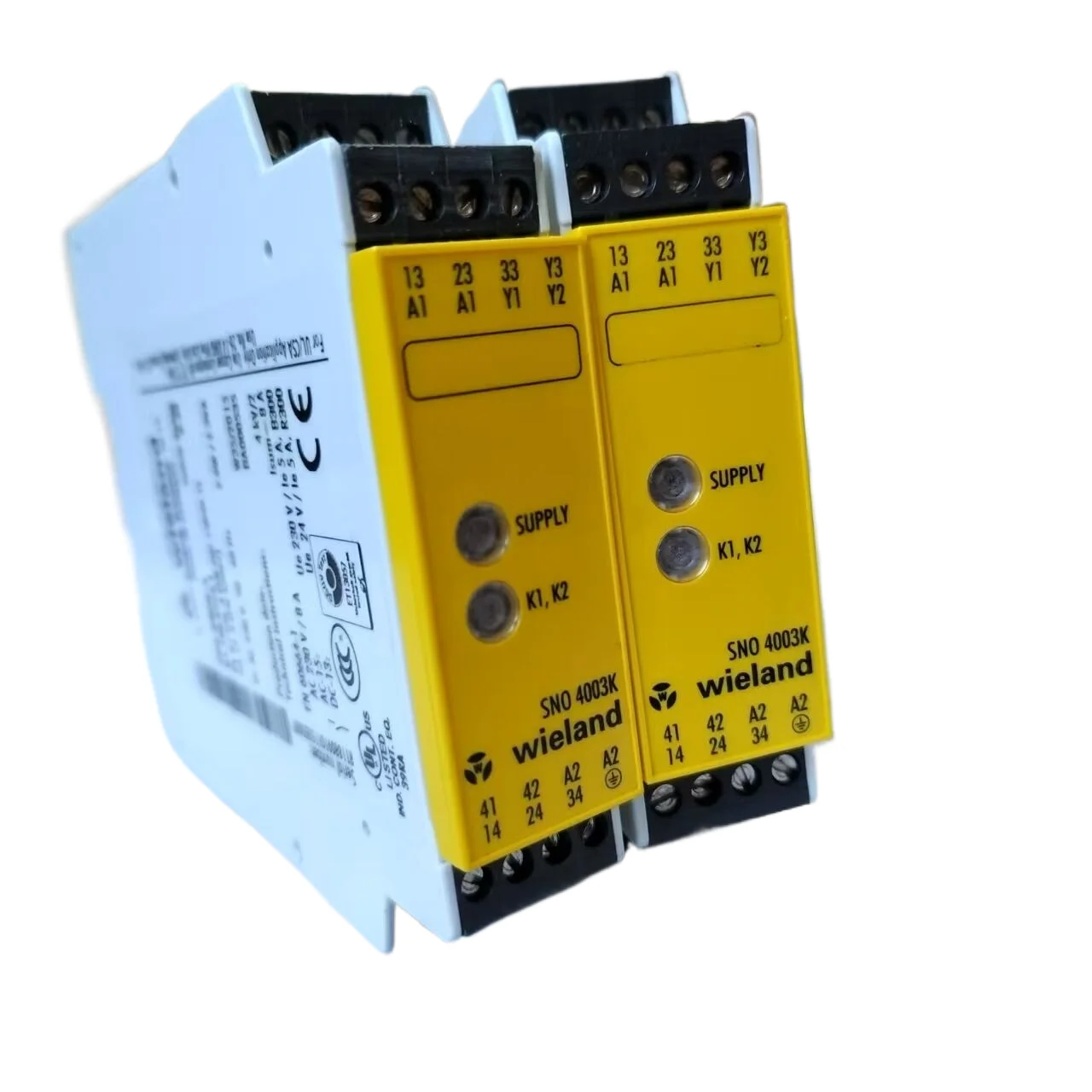 Original Germany Wieland safety relay SNO 4003K/SNE 4004K/SNA 4043K/4062K/4063K/4043K/2004K/SNT 4M63K