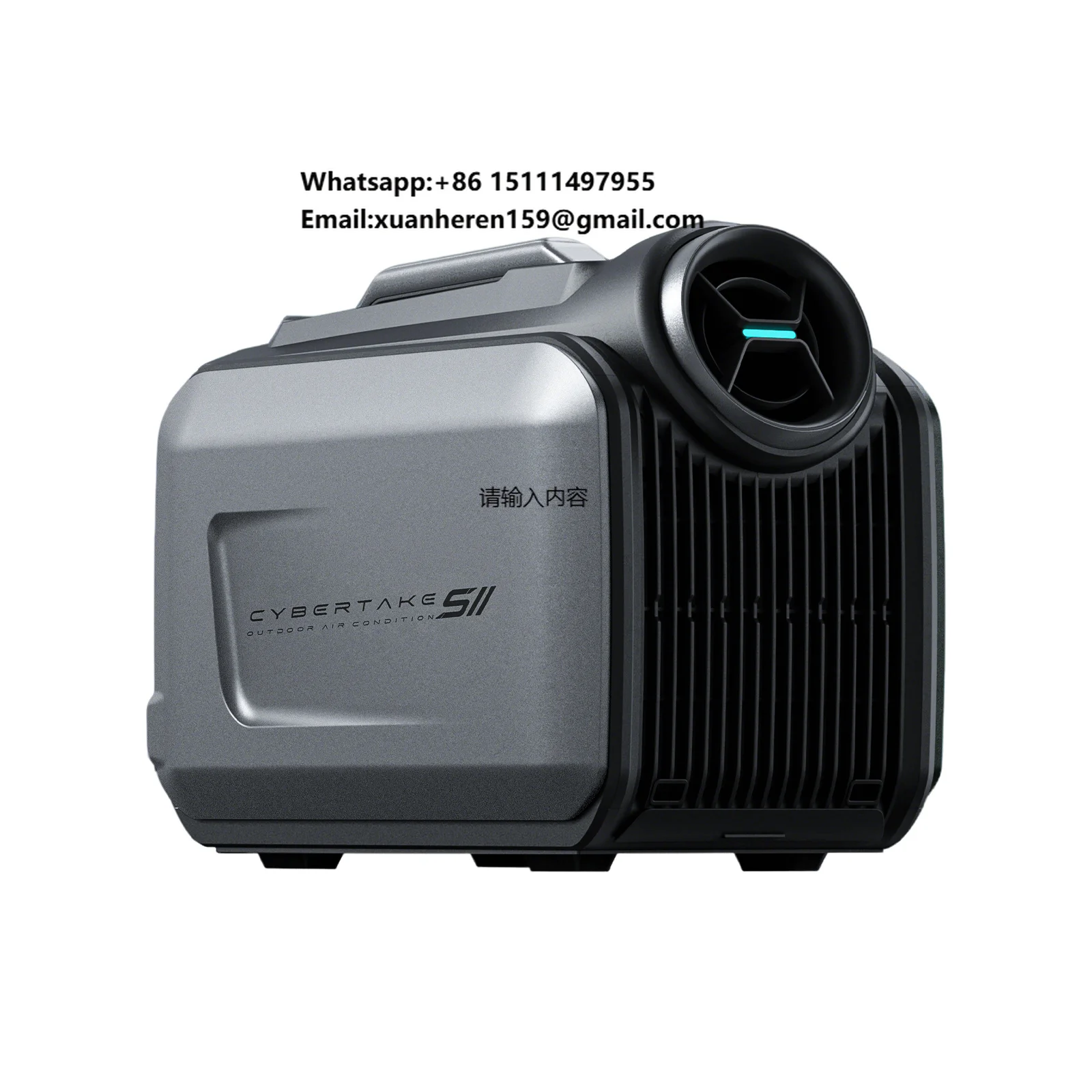 

Cybertake Portable Camping Air Conditioner, 5100 BTU Cooling and 6100 BTU Heating Ideal for Tent, Camping, RV, Boat and Fishing
