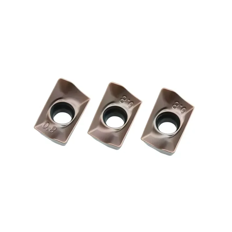 BOCT130408 PVD Coated Fast Feeding Milling Inserts OEM Available High Performance for CNC Milling Machine