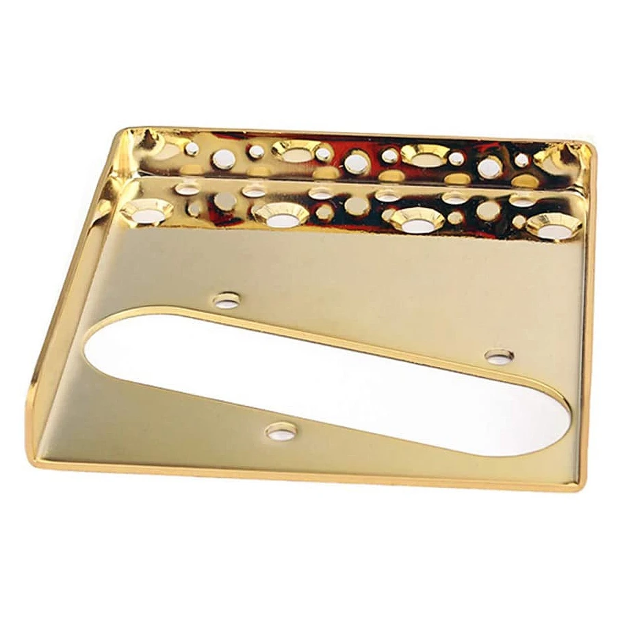 Top Loader Guitar Bridge Plate for Electric Guitar Pickup Replacement Parts Accessories (Gold)85.5mm