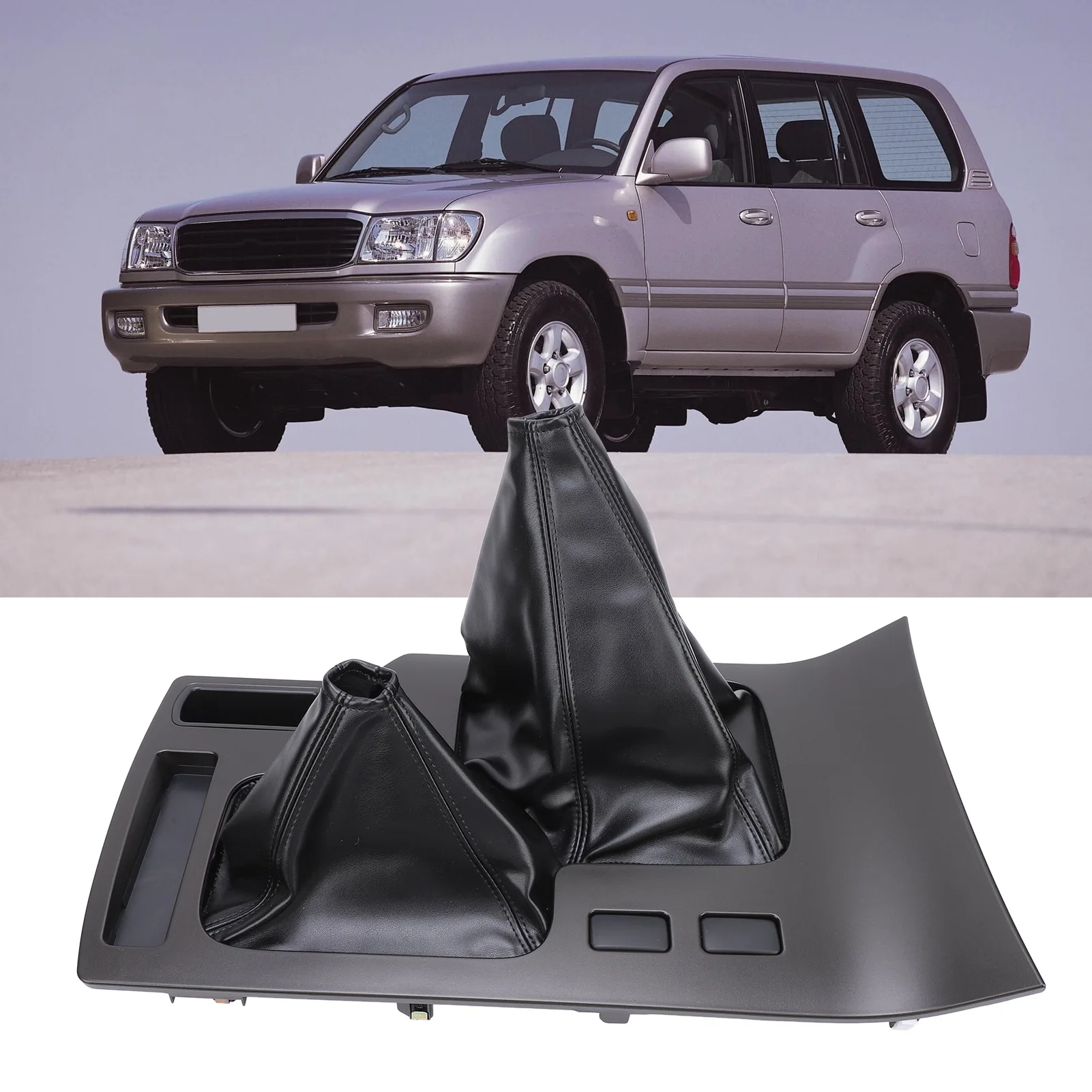 

Накладка на лицевую панель переключения передач на центральной консоли, защитная панель переключения передач с левым рулем для Land Cruiser J100 1998-2002 гг.