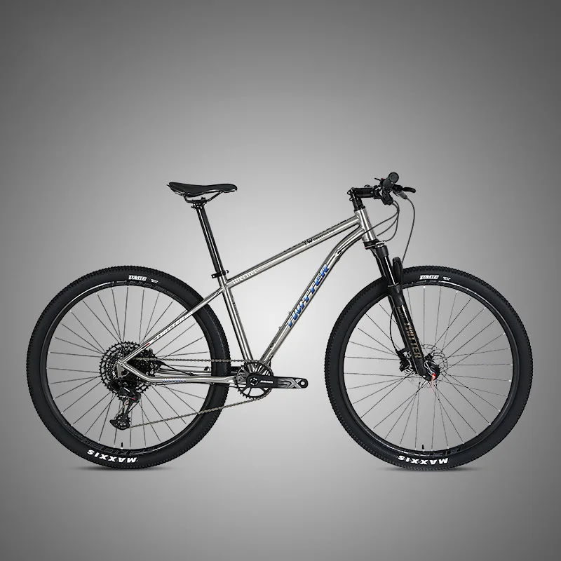 

Titanium frame 12 speed mountain bike bike 27.5/29 inch variable speed racing dirt bike