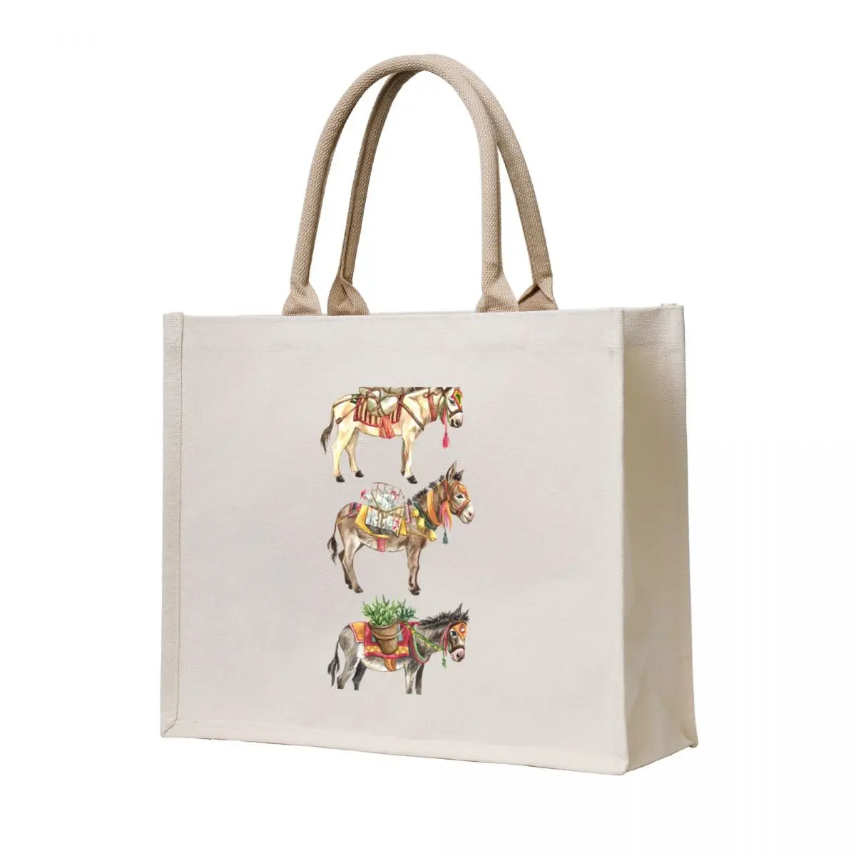

Nepalese Donkeys Tote Bag Women's shopper Women's tote bag hand bag large size bags