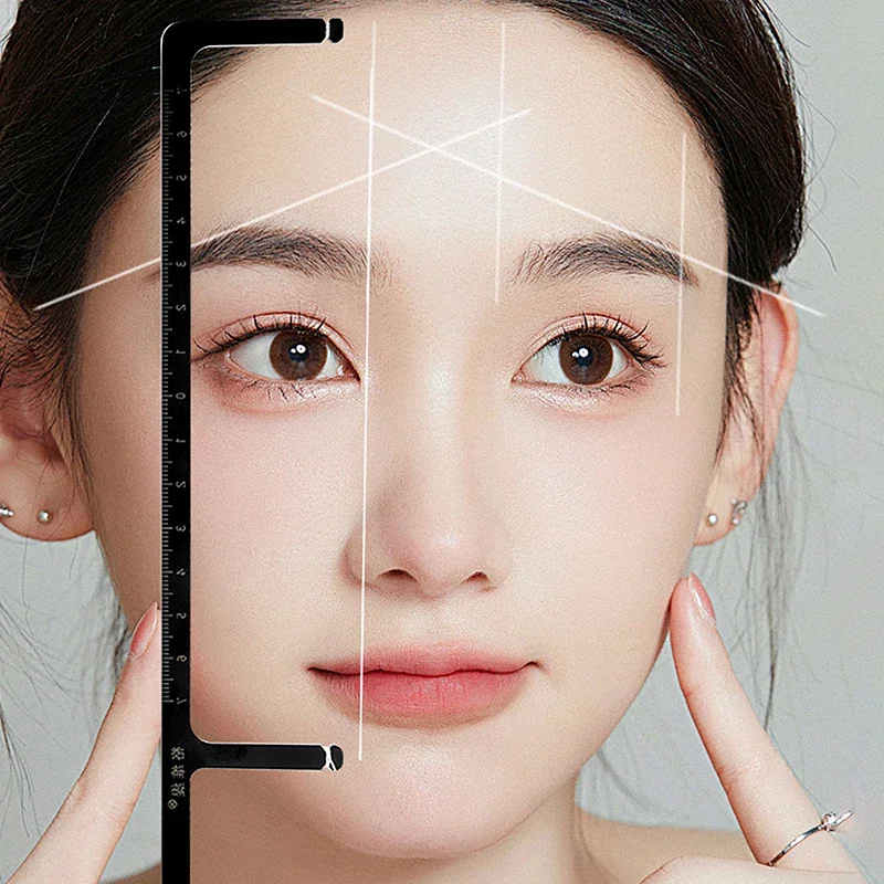 

Eyebrow Mapping Ruler Positioning Ruler Eyebrow Tattoo Line Drawing Auxiliary Tool Permanent Line Ruler Makeup Accessories