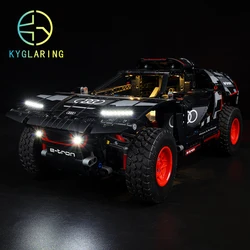 Kyg42160 Led aydınlatma için RS Q e-tro spor araba yapı taşları LED kiti oyuncaklar (modeli dahil değildir)