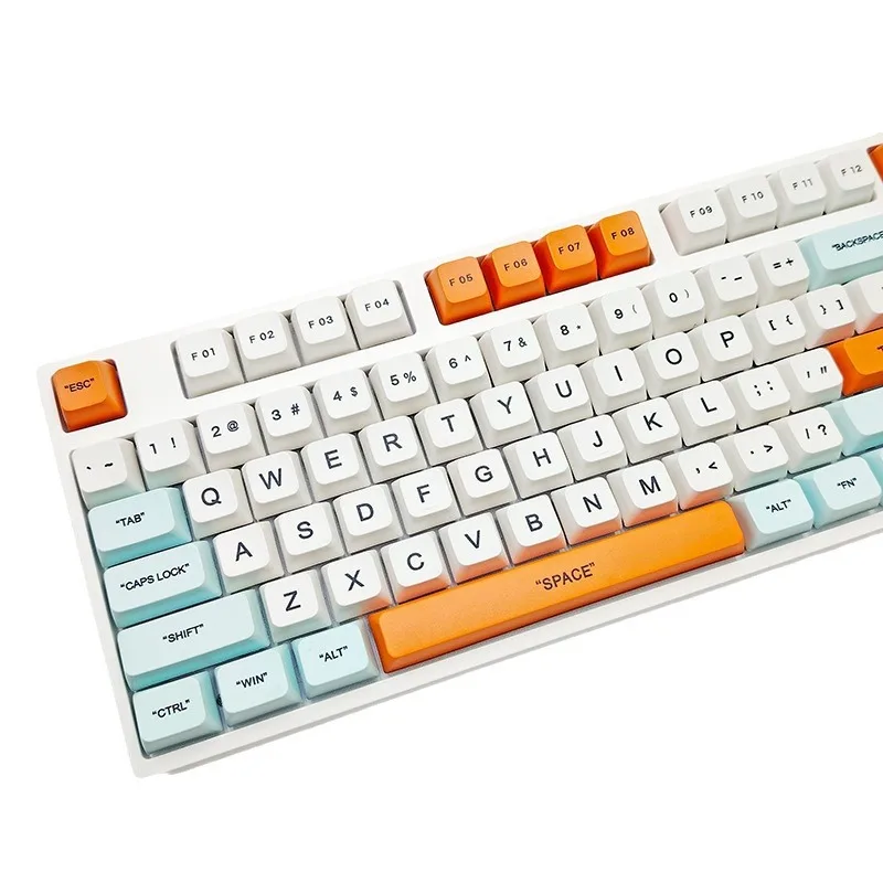 KUXM البلاستيك MDA الارتفاع 119-مفتاح خمسة جوانب التسامي الحراري PBT مخصص لتقوم بها بنفسك أغطية المفاتيح #4