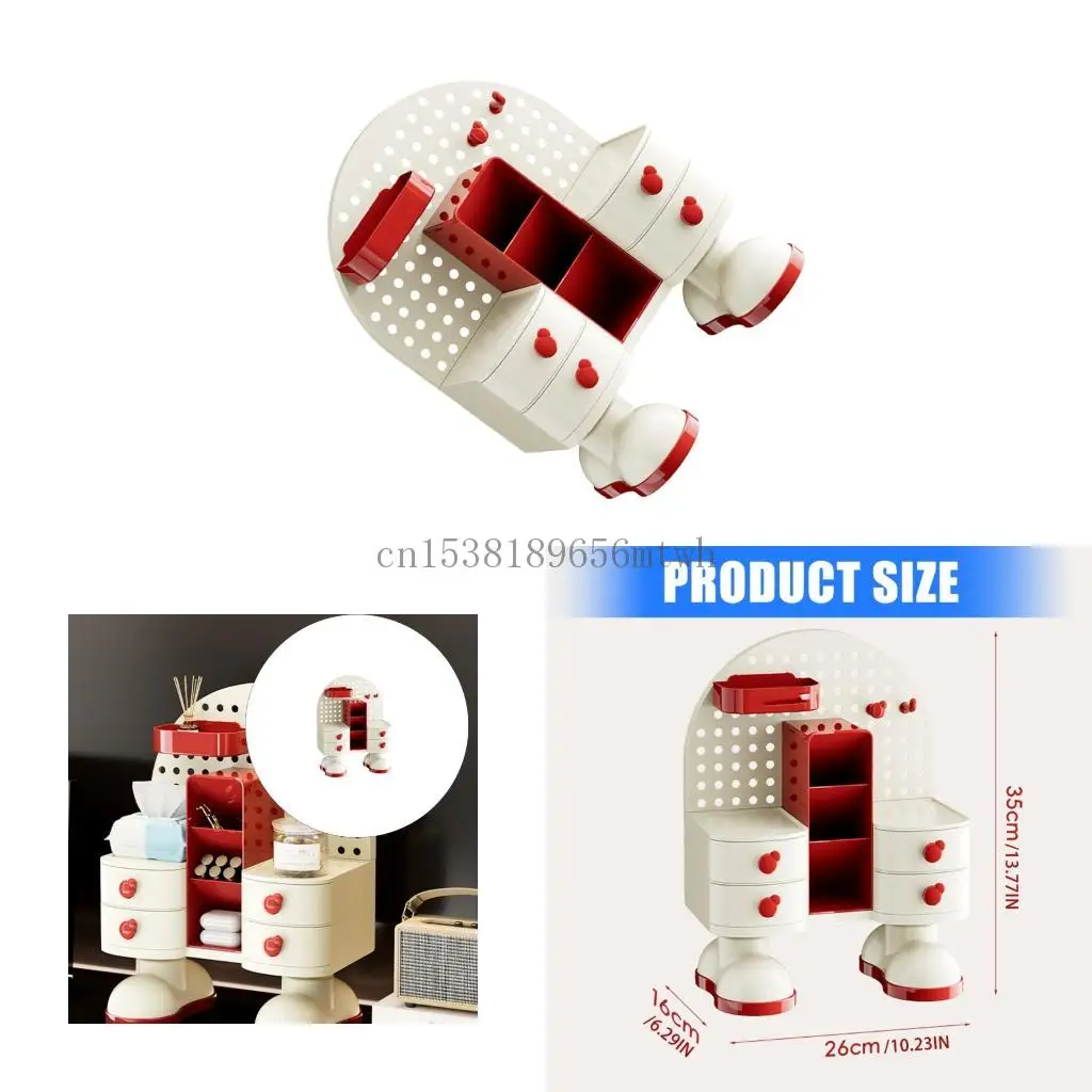 

Office Drawer Storage System For Stationery Multi Layer Desk Makeup B03D