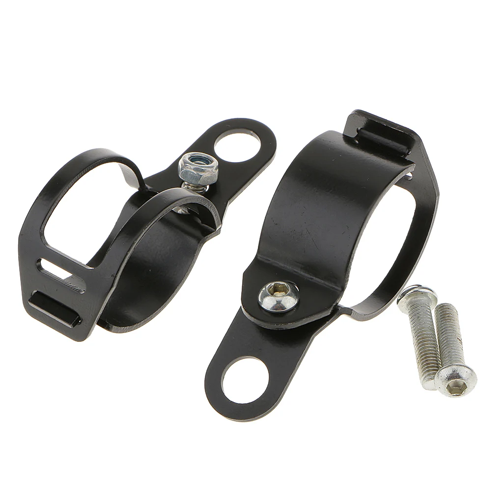 Motorbike Light Mount Brackets Fork Ear Clamps For