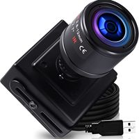 ELP 1MP 720P 30FPS NT99141 Sensor Webcam USB 2.8-12mm varifocal Lens Mini USB Camera For Board Inspection
