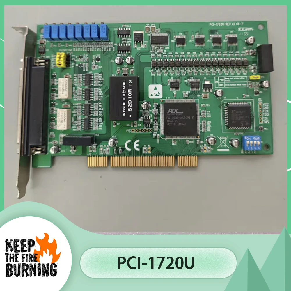 PCI-1720U REV.A1 Acquisition Card 4-channel high-speed Output Card