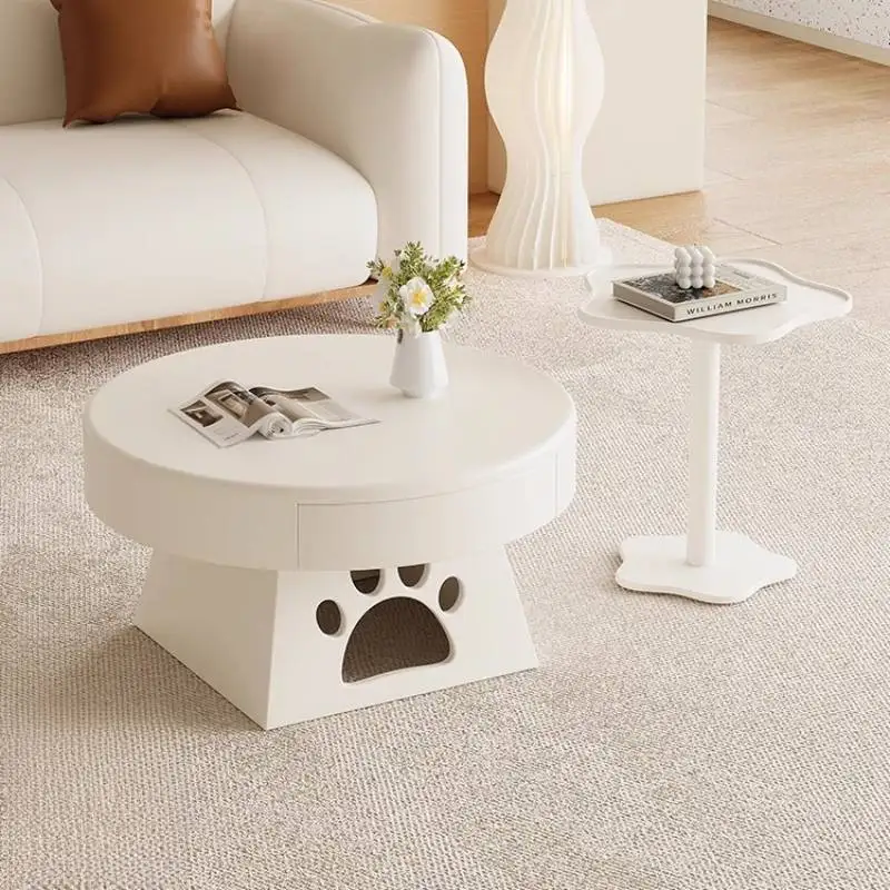 Protect Assecorises Coffe Tables Luxury Storage Metal Smart Modern Table Round Cute Dopamine Muebles Para Hogar Furniture