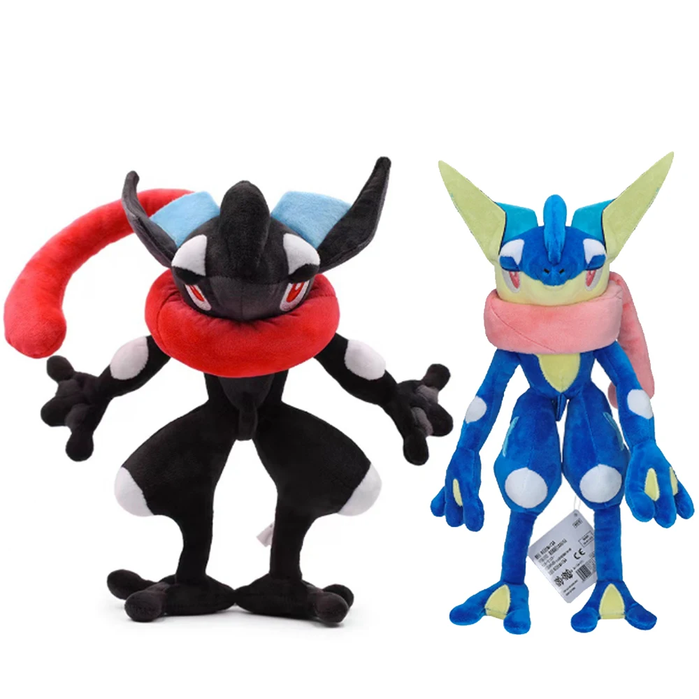 

Плюшевая игрушка Greninja Pokemon Greninja Froakie Evolution Frog Ninja, мультяшное изображение, мягкая кукла, рождественские подарки для детей