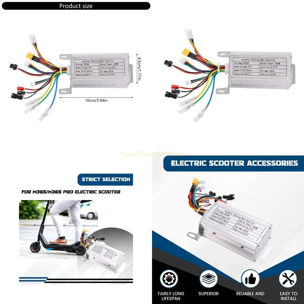 

J0MA Intelligent 350W Electric Scooter Control System for Enhanced Riding Experience