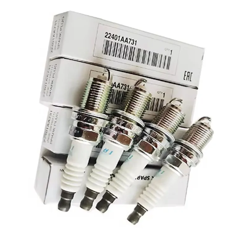 New Genuine Spark Plugs 4PCS Set  22401AA731 For Subaru Outback Legacy