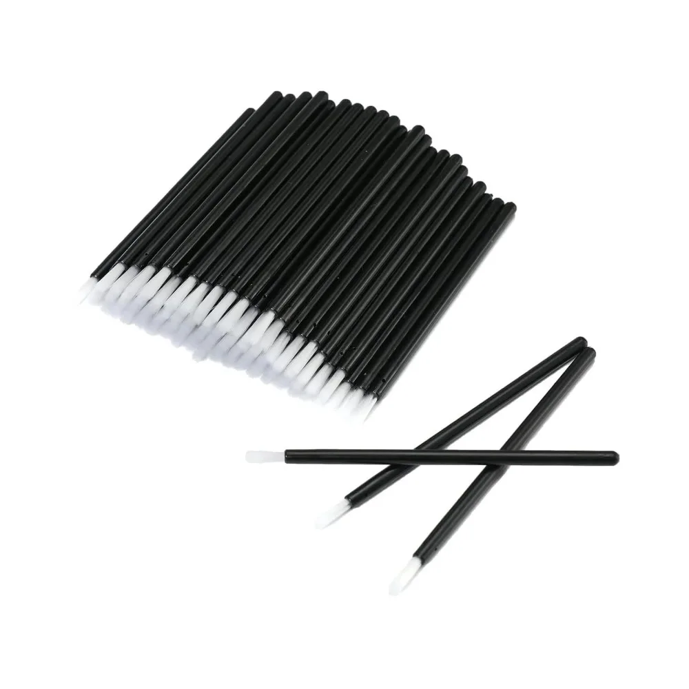 Disposable Lip Applicators, 50pcs, Ideal for Lip Gloss, Nail Polish, and Detail Painting
