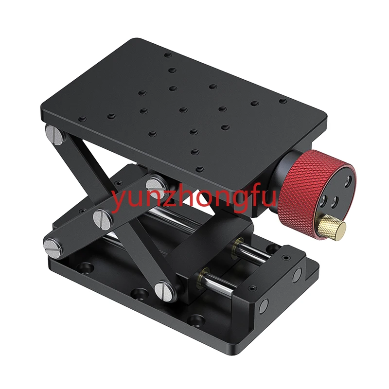 Precision displacement platform manual lifting adjustment table laboratory lifting workbench