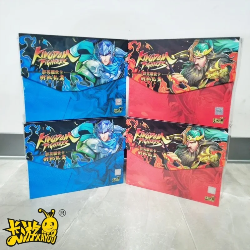 

Original KAYOU Three Kingdoms Cards Heroes Glory World Card Arcade Gift Box Three Kingdoms Collection Card Toys Birthday Gift