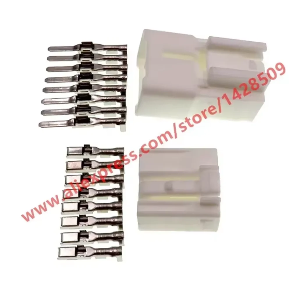 1 Set 8 Pin Auto CD Wire Connector Automotive Multimedia Navigation Power Plug  MG641053 MG651050 For Toyota