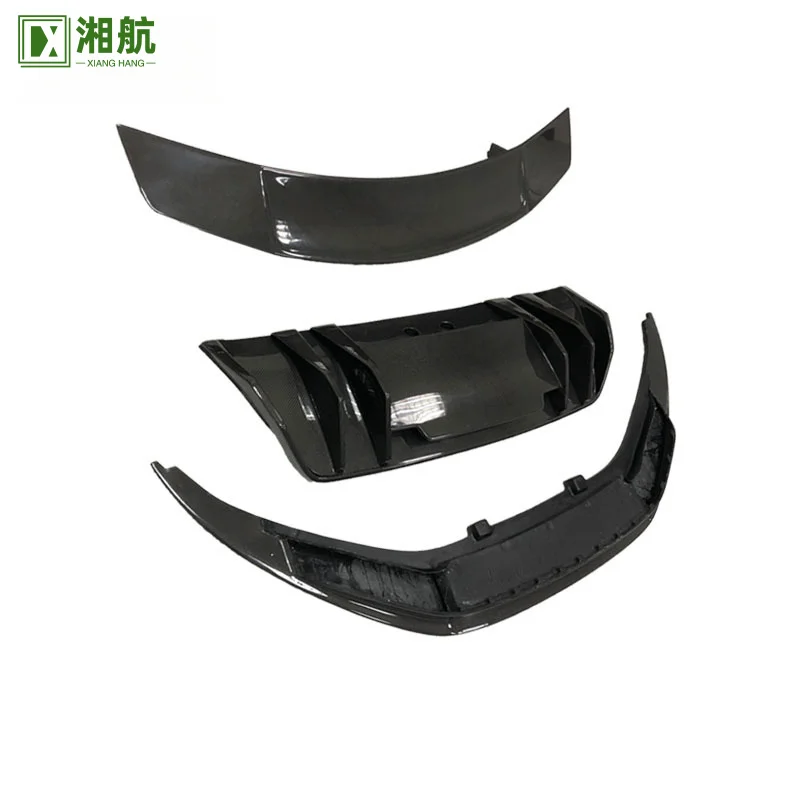 

Подходит для моделей Audi R8 V из 2016-2022, комплект кузова из углеродного волокна, передняя губа, задний спойлер для губ