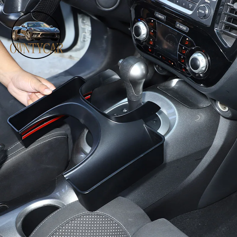 

For 2011-2019 Nissan JUKE For Infiniti ESQ ABS Center Console Side Storage Box Multi-Function Mobile Phone Tray Car Accessories