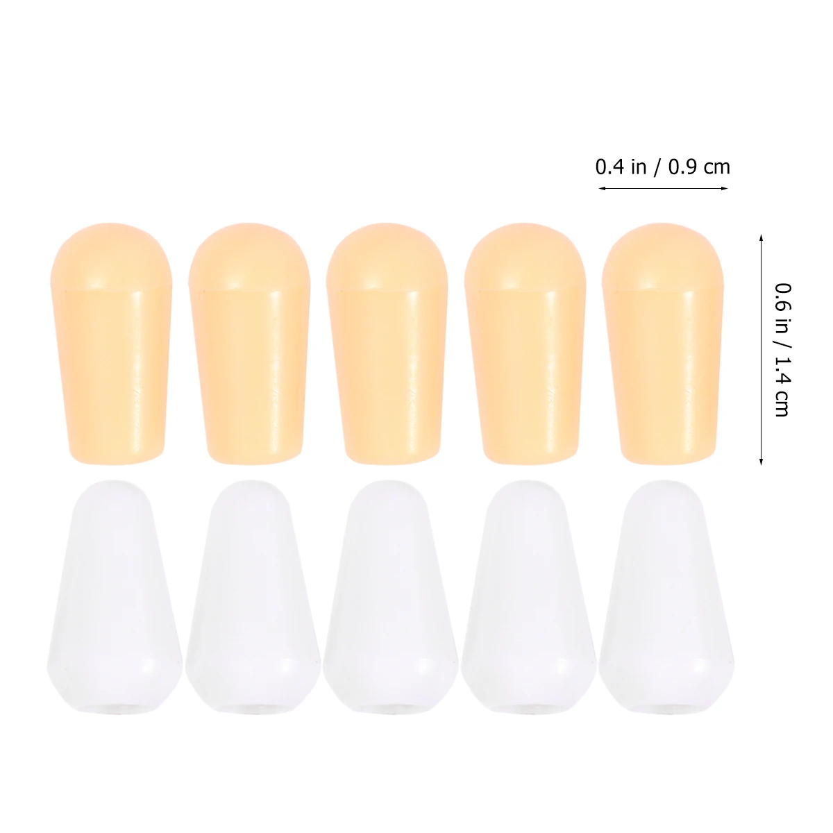 

Electric Guitar Caps Plastic Lid for 5-Level Button Cap Button Lid